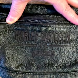 Harley Davidson Leather Fanny Pack